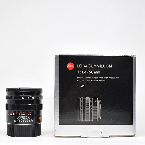LEICA 50mm F1.4 SUMMILUX-M black paint
