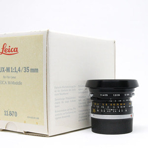 LEICA 35mm F1.4 SUMMILUX-M